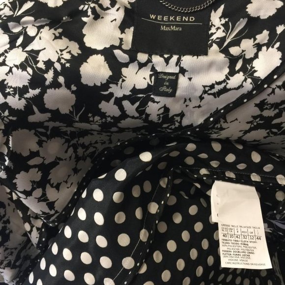 Weekend MaxMara  - Polka Dot Coat for Spring - Picture 7 of 8